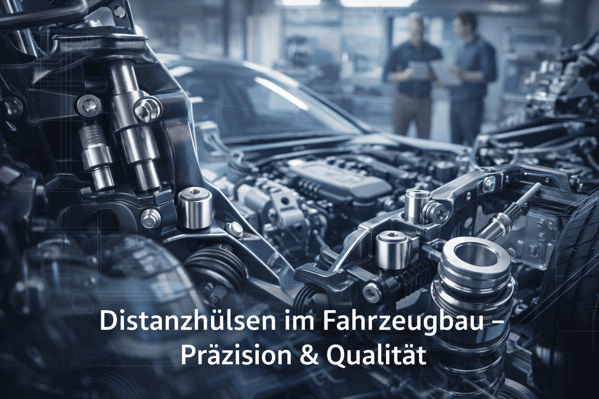 Distanzhülsen im Fahrzeugbau: Präzision und Qualität